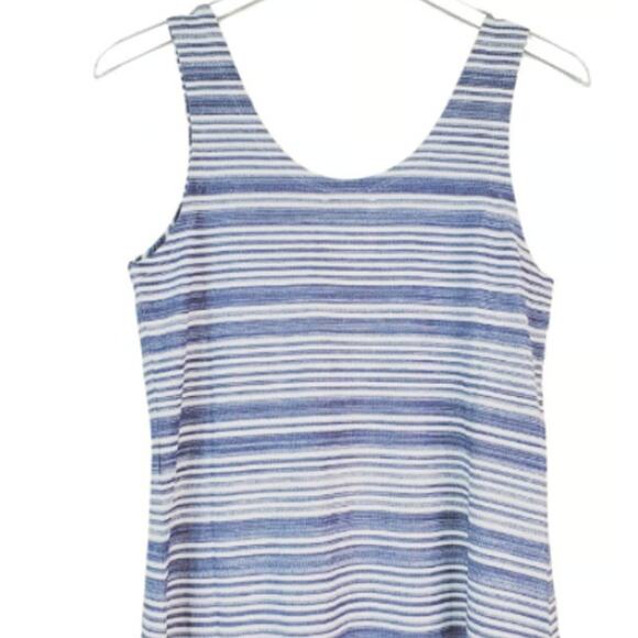 Lysse Mulholland Blue and White Striped Tank Dress Size XS NWT - Picture 5 of 12